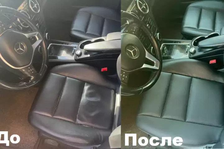 Mercedes GLK. Замена центра и фрагмента боковой поддержки 