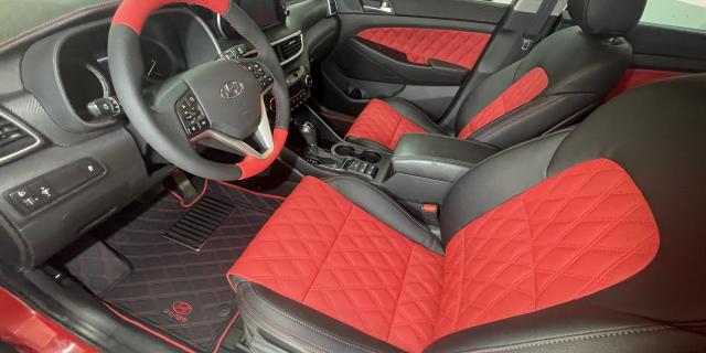 Перетяжка салона Hyundai Tucson