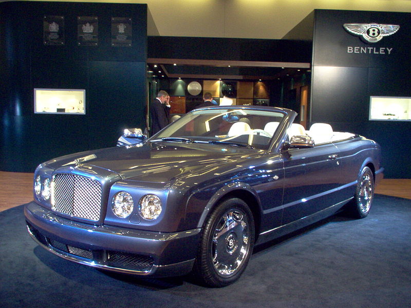 Перетяжка салона Bentley Cabrio 3